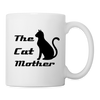 The Cat Mother Print Coffee/Tea Mug - white