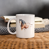 Clydesdale Horse Art Print Coffee/Tea Mug - white