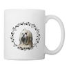 Lhasa Apso Print Coffee/Tea Mug - white