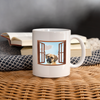 Puggle Dog Print Coffee/Tea Mug - white