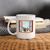 Puggle Dog Print Coffee/Tea Mug - white