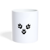 Love Paws Print Coffee/Tea Mug - white