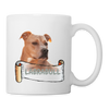 Labrabull Print Coffee/Tea Mug - white