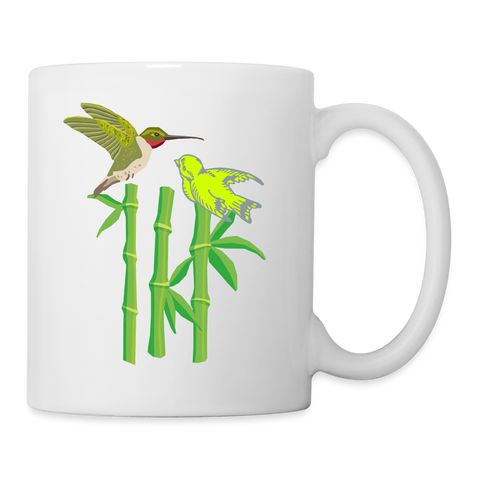 Cute Birds Print Coffee/Tea Mug - white