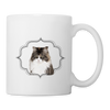 Lovely Maine Coon Cat Print Coffee/Tea Mug - white