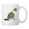 Cute Cat Print Coffee/Tea Mug - white