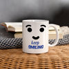 Keep Smiling Print Coffee/Tea Mug - white