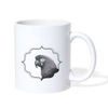 Military Macaw Print Coffee/Tea Mug - white