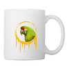 Cute Military Macaw Print Coffee/Tea Mug - white