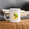 Cute Military Macaw Print Coffee/Tea Mug - white