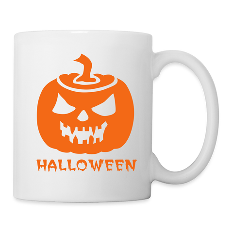 Halloween Print Coffee/Tea Mug - white