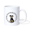 Cute Manchester Terrier Print Coffee/Tea Mug - white