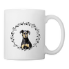 Cute Manchester Terrier Print Coffee/Tea Mug - white