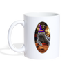 Chartreux Cat Halloween Print Coffee/Tea Mug - white