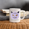 Chartreux Cat Face Halloween Print  Coffee/Tea Mug - white