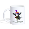 Cow Halloween Print Coffee/Tea Mug - white