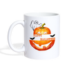 Happy Halloween Print Coffee/Tea Mug - white