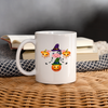 Cute Cow Halloween Print Coffee/Tea Mug - white