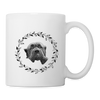 Cute Neapolitan Mastiff Print Coffee/Tea Mug - white