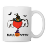 MOM Halloween Print Coffee/Tea Mug - white