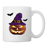 Halloween Pumpkin Print Coffee/Tea Mug - white