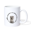 Norfolk Terrier Print Coffee/Tea Mug - white