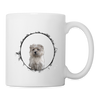 Norfolk Terrier Print Coffee/Tea Mug - white