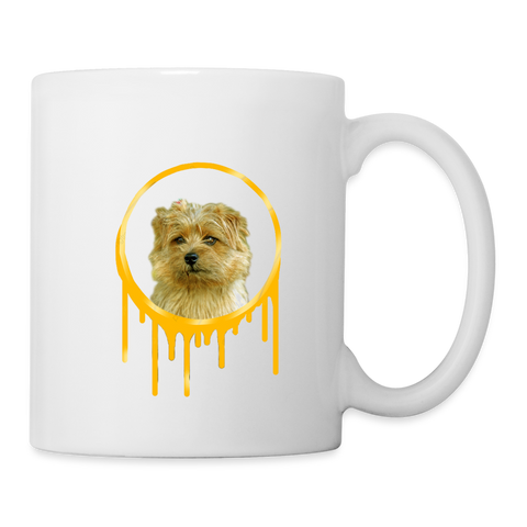 Cute Norfolk Terrier Print Coffee/Tea Mug - white