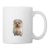 Lovely Norfolk Terrier Print Coffee/Tea Mug - white