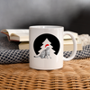 Egyptian Mau Cat Christmas Print Coffee/Tea Mug - white