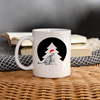 Egyptian Mau Cat Christmas Print Coffee/Tea Mug - white