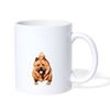 Norwich Terrier Print Coffee/Tea Mug - white