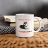 Pomsky Dad Print Coffee/Tea Mug - white