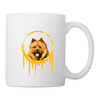 Cute Norwich Terrier Print Coffee/Tea Mug - white