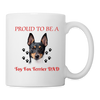 Toy Fox Terrier DAD Print Coffee/Tea Mug - white