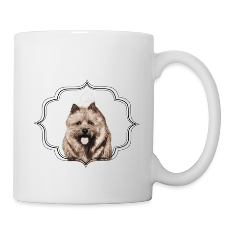 Lovely Norwich Terrier Print Coffee/Tea Mug - white