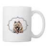 Lovely Norwich Terrier Print Coffee/Tea Mug - white