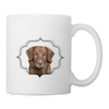 Nova Scotia Duck Tolling Retriever Print Coffee/Tea Mug - white