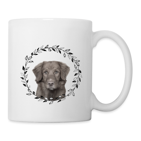 Lovely Nova Scotia Duck Tolling Retriever Print Coffee/Tea Mug - white