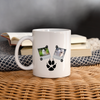 American Eskimo Dog Print Coffee/Tea Mug - white