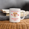 Golden Retriever Lovers Print Coffee/Tea Mug - white