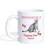 Egyptian Mau Lovers Print Coffee/Tea Mug - white