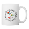 Oranda Fish Print Coffee/Tea Mug- Limited Edition - white