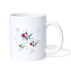 Oranda Fish In Water Print Coffee/Tea Mug - white