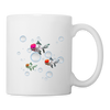 Oranda Fish In Water Print Coffee/Tea Mug - white