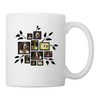 English Springer Spaniel Collage Print Coffee/Tea Mug - white