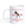 English Springer Spaniel Lovers Print Coffee/Tea Mug - white