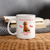 Cocker Spaniel Lovers Print Coffee/Tea Mug - white
