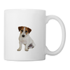 Parson Russell Terrier Print Coffee/Tea Mug - white