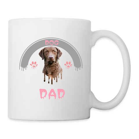 Chesapeake Bay Retriever Print Coffee/Tea Mug - white